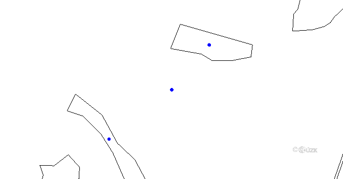 Parcela st. 1000/4 v KÚ Mezno, Katastrální mapa