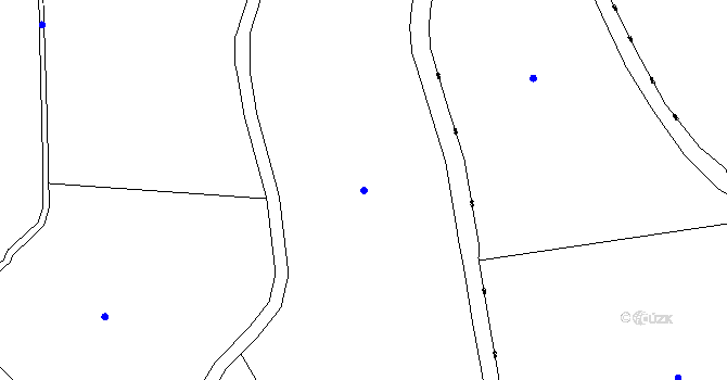 Parcela st. 122/1 v KÚ Malá Šitboř, Katastrální mapa