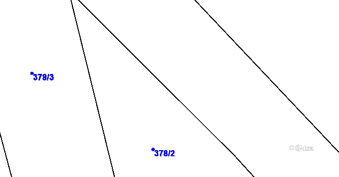 Parcela st. 694/85 v KÚ Milovice u Hořic, Katastrální mapa