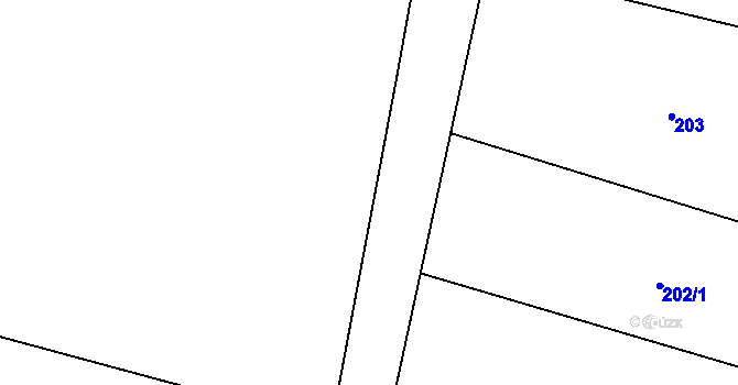 Parcela st. 851/18 v KÚ Šárovcova Lhota, Katastrální mapa