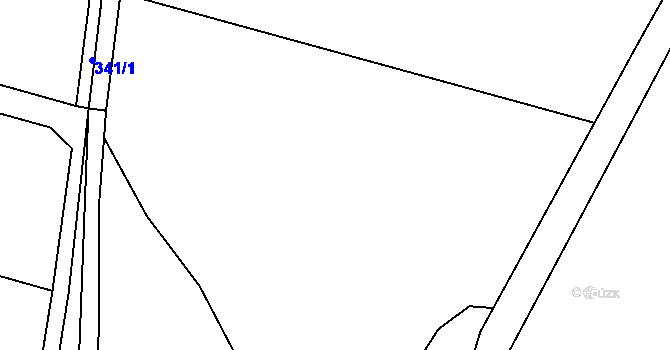 Parcela st. 869/4 v KÚ Šárovcova Lhota, Katastrální mapa