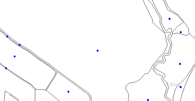 Parcela st. 465 v KÚ Sítiny, Katastrální mapa