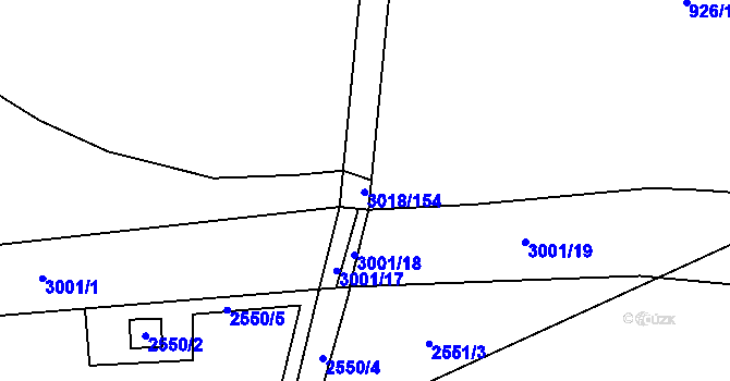 Parcela st. 930/2 v KÚ Mohelnice, Katastrální mapa
