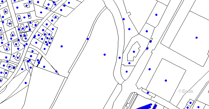 Parcela st. 4496/12 v KÚ Most II, Katastrální mapa