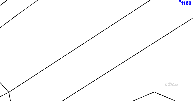 Parcela st. 75/4 v KÚ Praskolesy u Mrákotína, Katastrální mapa