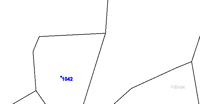 Parcela st. 5/5 v KÚ Praskolesy u Mrákotína, Katastrální mapa