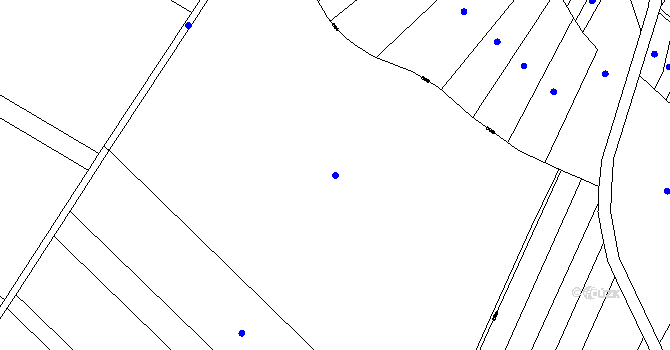 Parcela st. 320/1 v KÚ Mramotice, Katastrální mapa