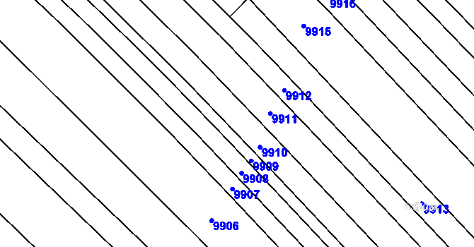 Parcela st. 4584/2 v KÚ Mutěnice, Katastrální mapa