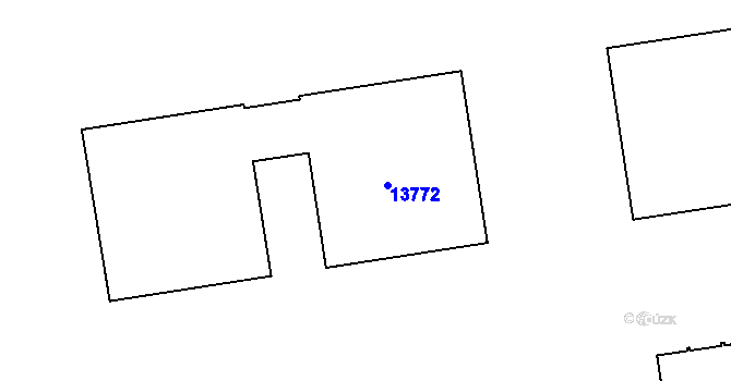 Parcela st. 6404/6 v KÚ Mutěnice, Katastrální mapa