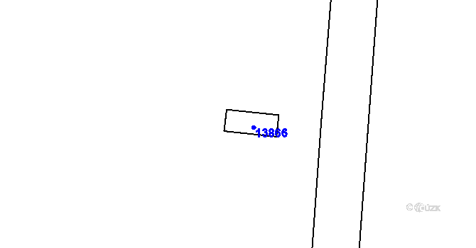 Parcela st. 6431/3 v KÚ Mutěnice, Katastrální mapa