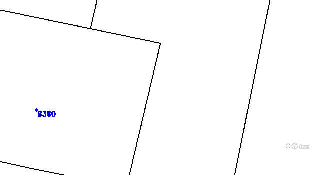 Parcela st. 6545/5 v KÚ Mutěnice, Katastrální mapa