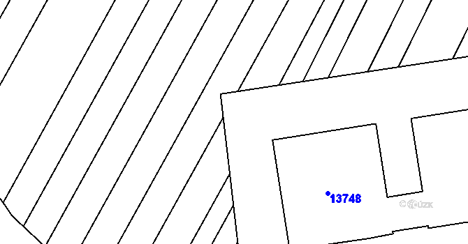 Parcela st. 6404/37 v KÚ Mutěnice, Katastrální mapa