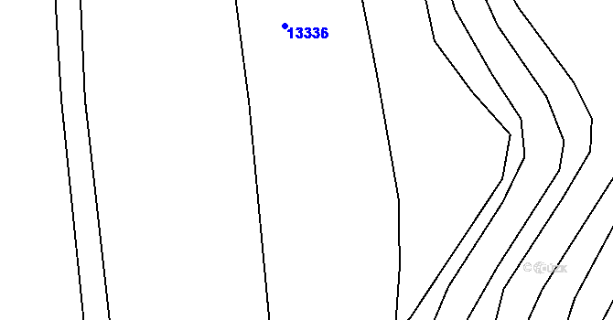 Parcela st. 7535/9 v KÚ Mutěnice, Katastrální mapa