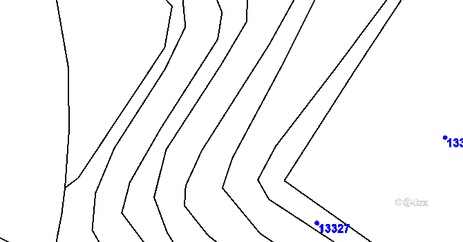 Parcela st. 7535/43 v KÚ Mutěnice, Katastrální mapa