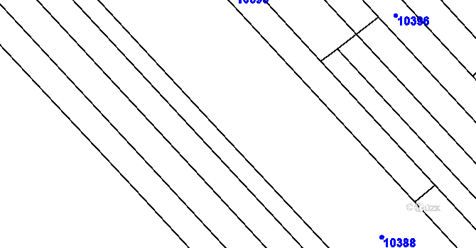 Parcela st. 4865/24 v KÚ Mutěnice, Katastrální mapa