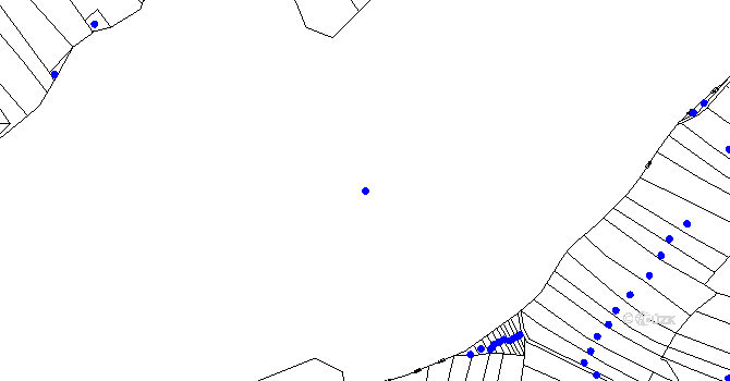 Parcela st. 332/1 v KÚ Olší u Telče, Katastrální mapa