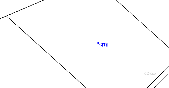 Parcela st. 634/11 v KÚ Nehodiv, Katastrální mapa