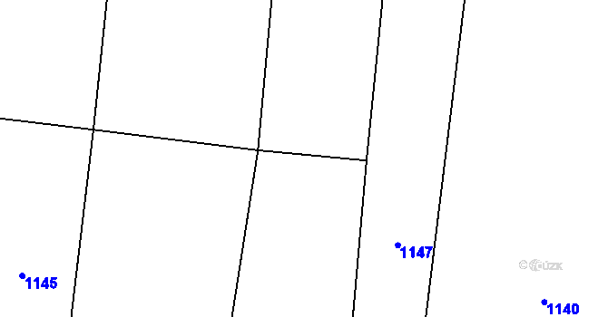 Parcela st. 36/7 v KÚ Dolsko, Katastrální mapa