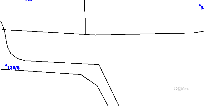 Parcela st. 99 v KÚ Lhota u Nahořan, Katastrální mapa