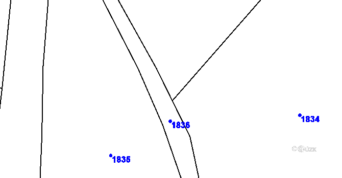 Parcela st. 189 v KÚ Nečtiny, Katastrální mapa