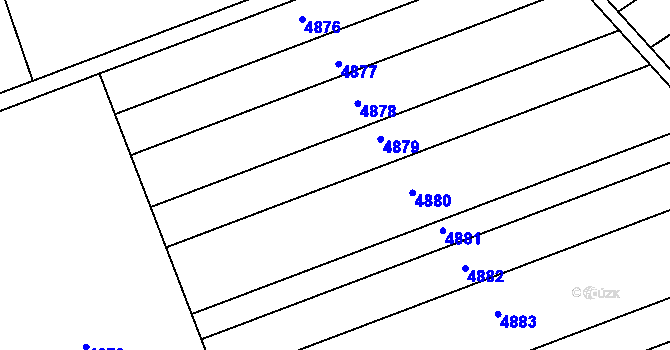 Parcela st. 331/7 v KÚ Nedachlebice, Katastrální mapa