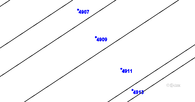 Parcela st. 331/34 v KÚ Nedachlebice, Katastrální mapa