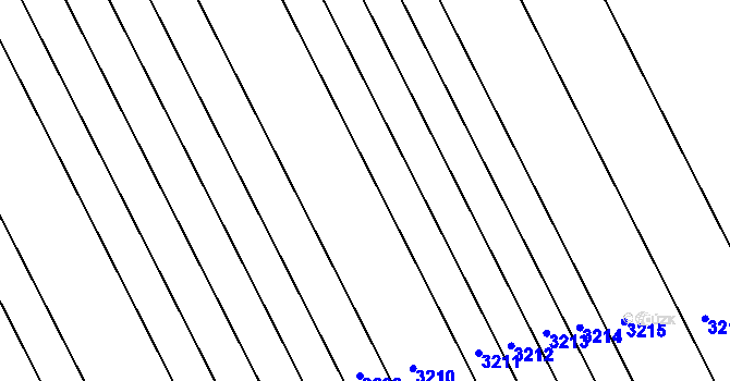 Parcela st. 43 v KÚ Nedachlebice, Katastrální mapa