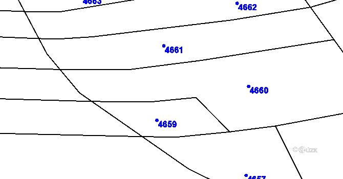 Parcela st. 903/1 v KÚ Nedachlebice, Katastrální mapa