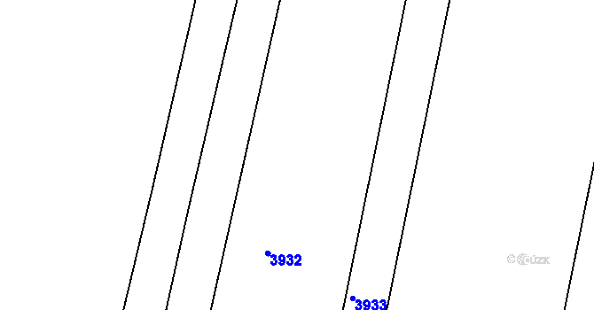 Parcela st. 2430/10 v KÚ Nedachlebice, Katastrální mapa