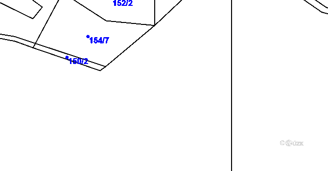 Parcela st. 171/3 v KÚ Homole u Nechalova, Katastrální mapa
