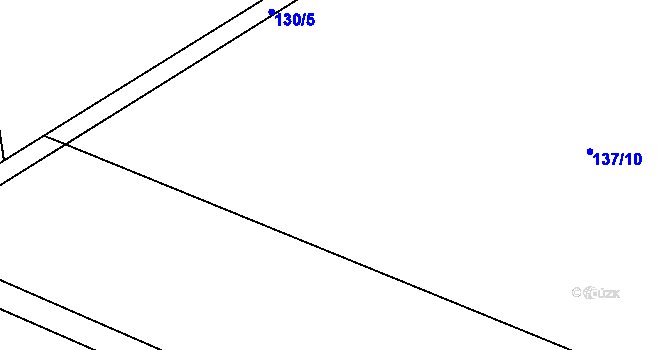 Parcela st. 137/11 v KÚ Starobucké Debrné, Katastrální mapa