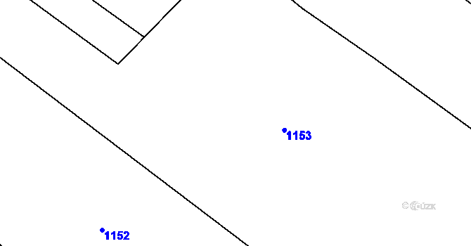 Parcela st. 835/30 v KÚ Nenačovice, Katastrální mapa