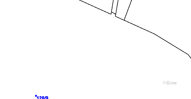 Parcela st. 1108/6 v KÚ Nepoměřice, Katastrální mapa