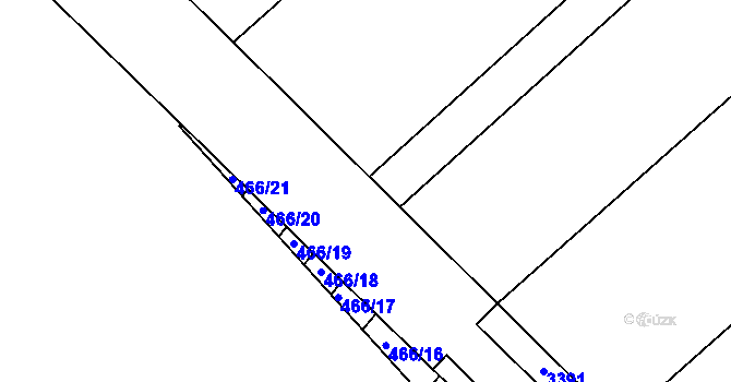 Parcela st. 2677/95 v KÚ Neslovice, Katastrální mapa
