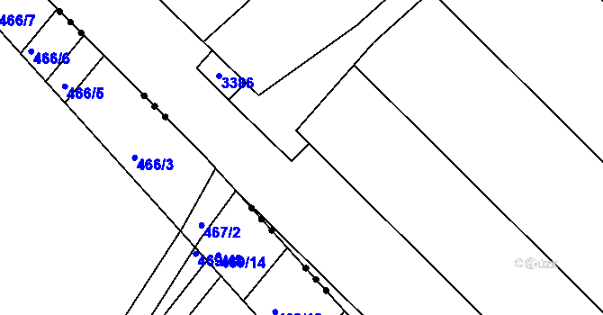 Parcela st. 2677/112 v KÚ Neslovice, Katastrální mapa