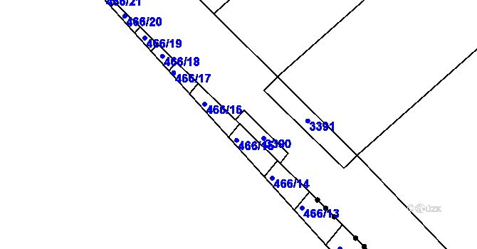 Parcela st. 2677/114 v KÚ Neslovice, Katastrální mapa