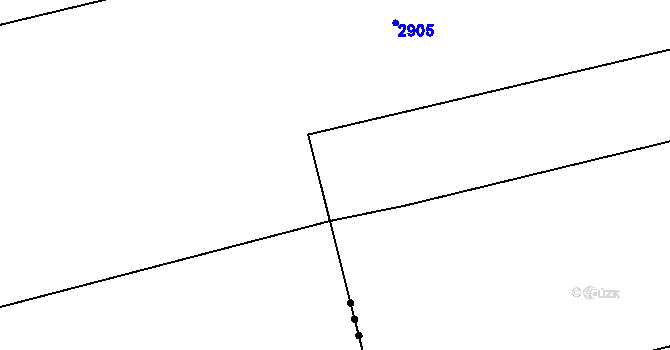 Parcela st. 580/15 v KÚ Nětčice, Katastrální mapa