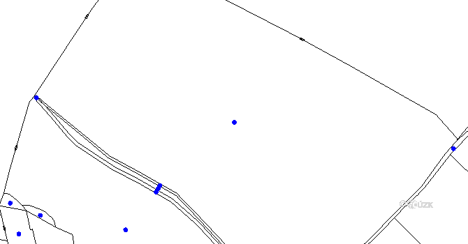 Parcela st. 363/2 v KÚ Neuměř, Katastrální mapa