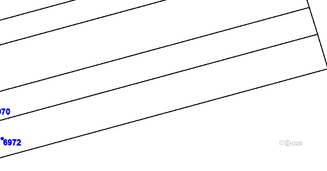 Parcela st. 2296/125 v KÚ Nivnice, Katastrální mapa