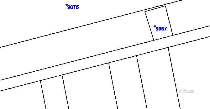 Parcela st. 2974/11 v KÚ Nivnice, Katastrální mapa