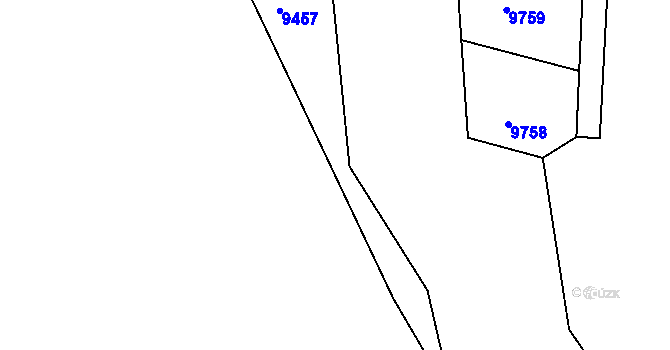 Parcela st. 3054/12 v KÚ Nivnice, Katastrální mapa