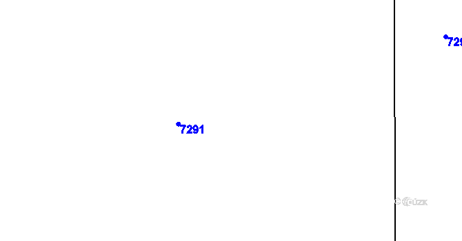 Parcela st. 3171/13 v KÚ Nivnice, Katastrální mapa