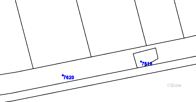 Parcela st. 3203/112 v KÚ Nivnice, Katastrální mapa