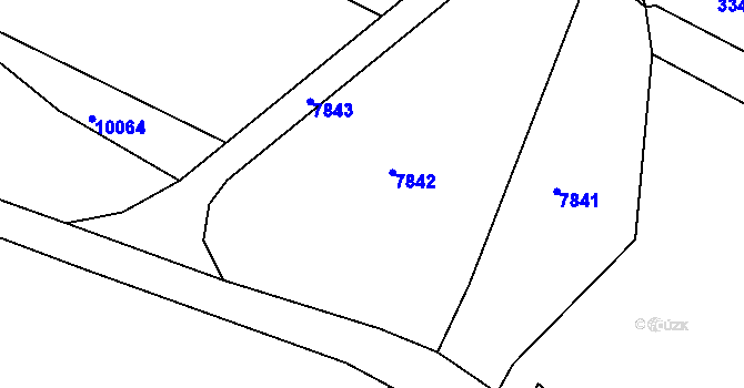 Parcela st. 3346/11 v KÚ Nivnice, Katastrální mapa