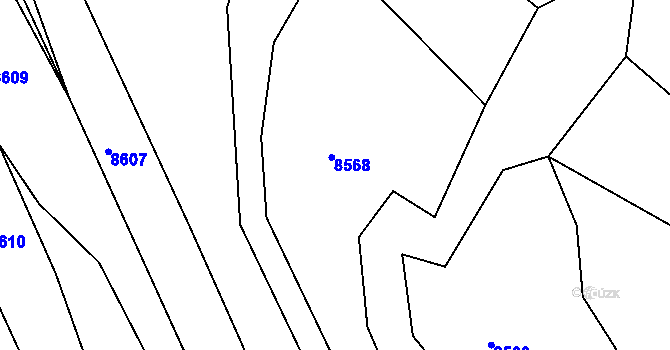 Parcela st. 3491/16 v KÚ Nivnice, Katastrální mapa