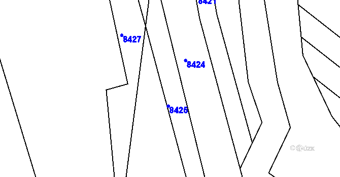 Parcela st. 3491/21 v KÚ Nivnice, Katastrální mapa