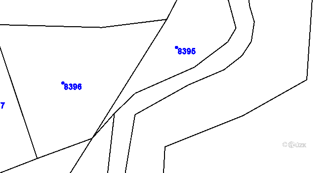 Parcela st. 3491/197 v KÚ Nivnice, Katastrální mapa