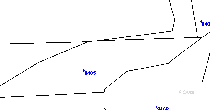 Parcela st. 3493/6 v KÚ Nivnice, Katastrální mapa