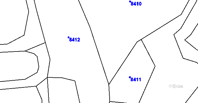 Parcela st. 3494/4 v KÚ Nivnice, Katastrální mapa