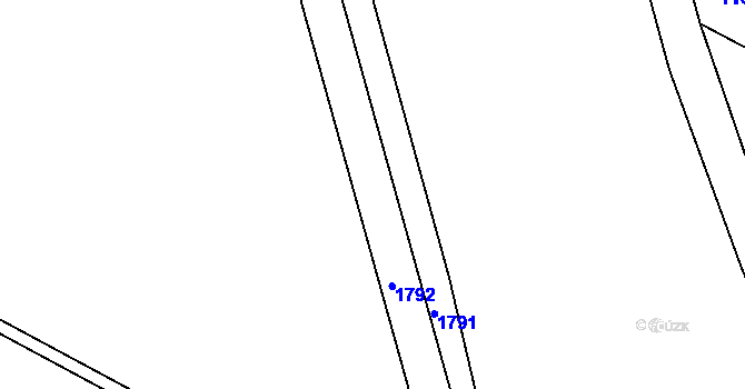 Parcela st. 496/26 v KÚ Nová Ves u Nelahozevsi, Katastrální mapa